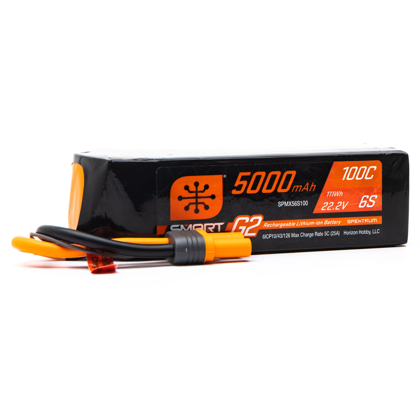 22.2V 5000mAh 6S 100C Smart G2 LiPo Battery: IC5