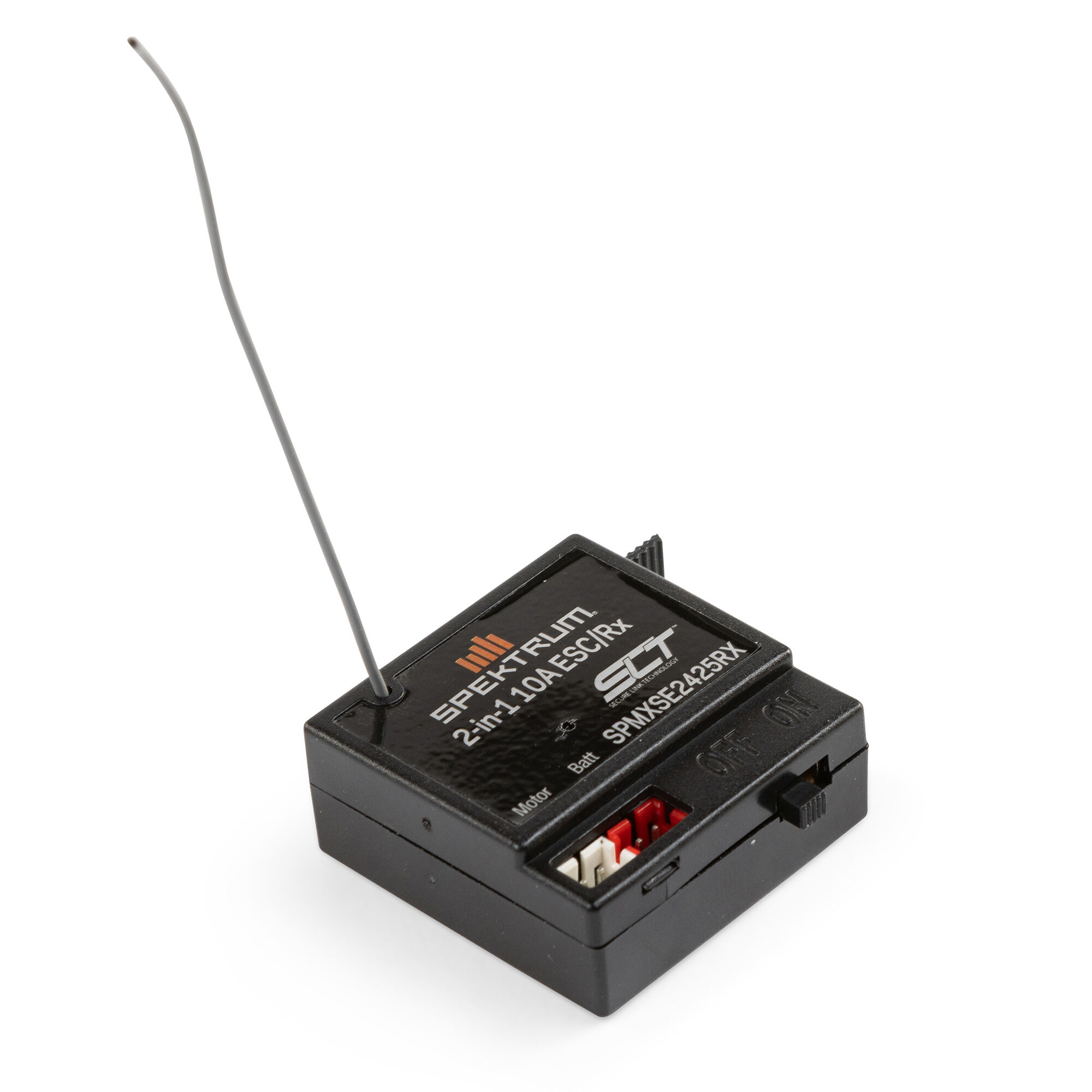 10 Amp Brushed 2-in-1 ESC / SLT Receiver Combo | Spektrum